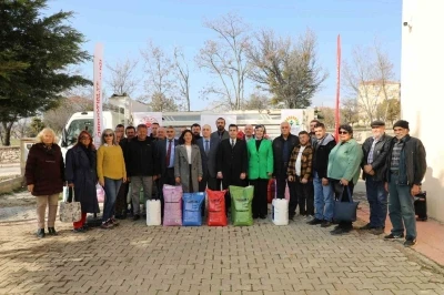 Mihalıççık’ta ’İyi Tarım’ çiftçilerine destek
