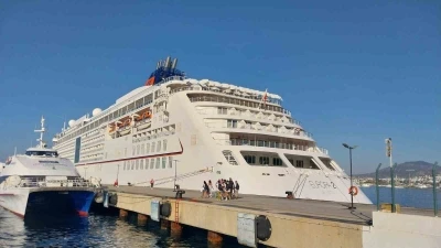 Mikonos’tan Bodrum’a 481 yolcu getirdi
