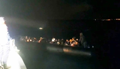 Milas&rsquo;ta 3&rsquo;&uuml; &ccedil;ocuk 37 d&uuml;zensiz g&ouml;&ccedil;men yakalandı
