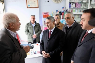 Milletvekili Alkayış, &Ccedil;elikhan&rsquo;da incelemelerde bulundu