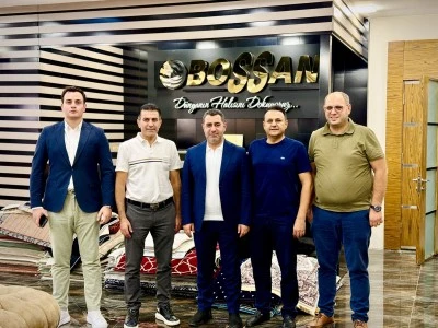 Milletvekili Bozgeyik’ten Bossan Carpet’e Ziyaret