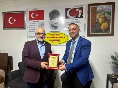 Milletvekili Cıngı, bina g&ouml;revlileri ile bir araya geldi
