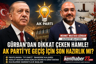 Milletvekili G&uuml;rban İYİ Parti&rsquo;yi sildi! AK Parti i&ccedil;in geri sayım mı başladı?..