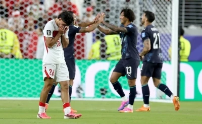 Milli futbolcular g&ouml;zyaşlarını tutamadı
