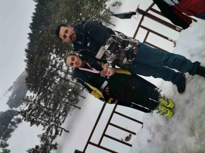 Milli kayak&ccedil;ı Cansu İkra Ak&ccedil;ay&rsquo;ın b&uuml;y&uuml;k başarısı
