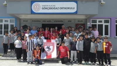 Milli sporcular k&ouml;y okulunda bocceyi tanıttı
