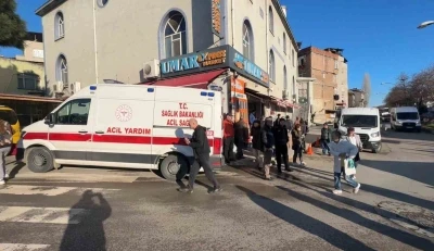 Minib&uuml;s&uuml;n &ccedil;arptığı yaya yaralandı
