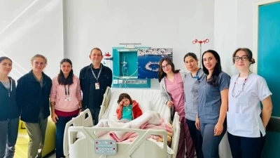 Minik Beren, açık kalp ameliyatı ile sağlığına kavuştu
