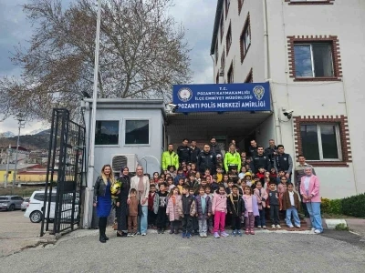 Minik &ouml;ğrenciler, polisliği &ouml;ğrendi
