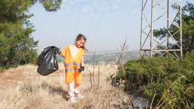 Minik Zeynep’ten büyüklere çevre dersi
