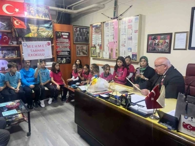 Minikler Cevizdere Şehitleri ve Gazileri Derneğinden bilgiler aldı
