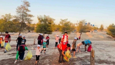 Miniklerden büyüklere çevre dersi
