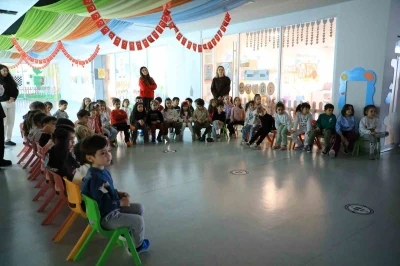 Miniklere ağız ve diş sağlığı eğitimi
