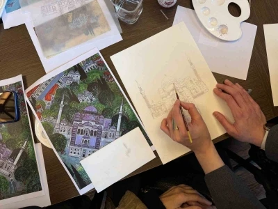 Miras Fatih: Bala Külliyesi Muvakkithanesi’nde Nusret Çolpan’la minyatür sanatının izinde
