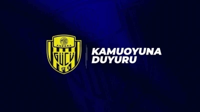 MKE Ankarag&uuml;c&uuml;&rsquo;nden 3 d&ouml;nem transfer yasağına ilişkin a&ccedil;ıklama
