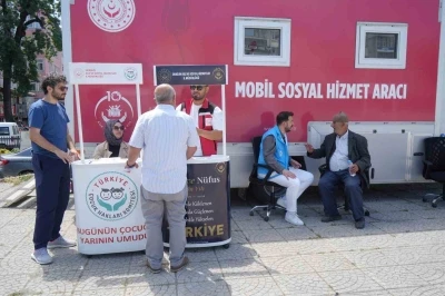 Mobil Sosyal Hizmet Aracı Samsun&rsquo;da vatandaşlarla buluşuyor
