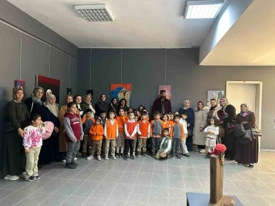 Modern çoban sergi ilgi odağı oldu
