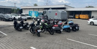 Motosiklet operasyonunda 27 kişi gözaltını alındı
