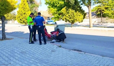 Motosiklet &uuml;zerinde kalp krizi ge&ccedil;iren adam hayatını kaybetti
