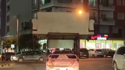 Motosikletle koltuk taşıyan sürücüye ceza
