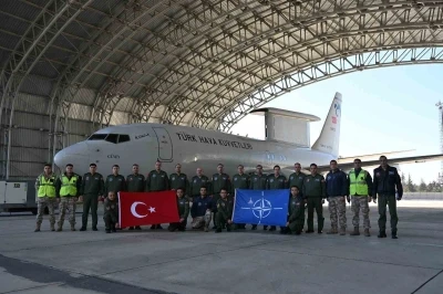 MSB: &quot;Havadan İhbar Kontrol uçağı, 27 Ekim tarihinde NATO hava sahasında Romanya üzerinde görev uçuşu icra etti&quot;
