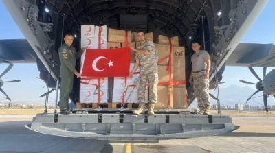 MSB: &quot;İnsani yardım malzemeleri Afganistan’a ulaştırılmak amacıyla, Hava Kuvvetlerimize ait uçak ile yola çıktı&quot;
