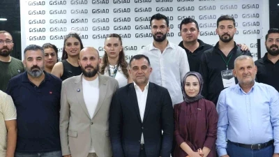 MTSO Başkan adayı Duyan, GİSİAD Mardin Şube başkanıyla g&ouml;r&uuml;şt&uuml;
