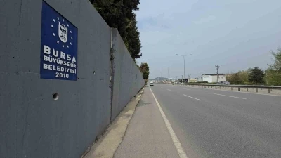 Mudanya Bursa karayolunda tehlike &ccedil;anları
