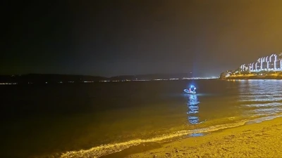 Mudanya’da denizde çığlık seslerini duyan sahile koştu
