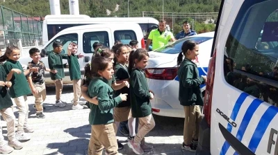 Mudurnu’da öğrencilere polis sevgisi aşılandı
