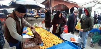 Mudurnu&rsquo;da takdir getirene vitamin bedava
