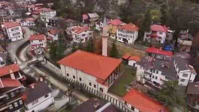Mudurnu&rsquo;daki Kanuni Sultan S&uuml;leyman Camisi asırlara meydan okuyor
