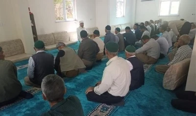 Müftü Okuş Taşbaşı köyü sakinleriyle buluştu
