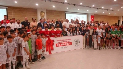 Muğla B&uuml;y&uuml;kşehir Belediyesi&rsquo;nden Amat&ouml;r Spor Kul&uuml;pleri&rsquo;ne destek
