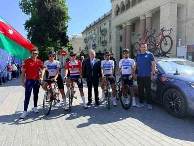 Muğla B&uuml;y&uuml;kşehir Bisiklet Takımı Azerbaycan&rsquo;da
