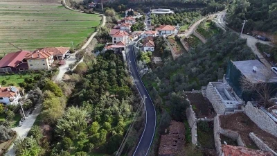 Muğla Büyükşehir, Şirinköy-Akçapınar yolunu yeniledi
