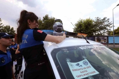 Muğla Büyükşehir zabıtasına kameralı denetim aracı
