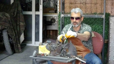 Muğla&rsquo;da atıklardan sanat doğuyor
