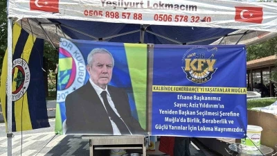 Muğla&rsquo;da Aziz Yıldırım i&ccedil;in lokma d&ouml;k&uuml;ld&uuml;
