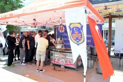 Muğla&rsquo;da Ceza İnfaz Personeli G&uuml;n&uuml;&rsquo;nde lokma hayrı d&uuml;zenlendi

