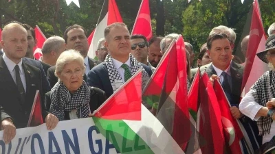 Muğla’da Gazze için Sumud Filosu’na destek mitingi
