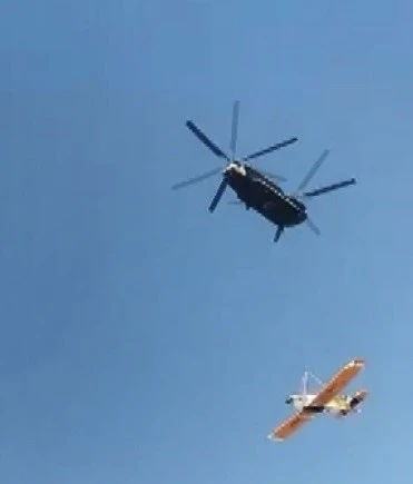 Muğla’da kaza kırıma uğrayan uçak askeri helikopter ile kaldırıldı
