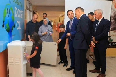 Muğla&rsquo;daki 400 okula su arıtma cihazı
