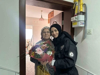 Muğla Emniyeti şehit ailelerini yeni yılda yalnız bırakmadı
