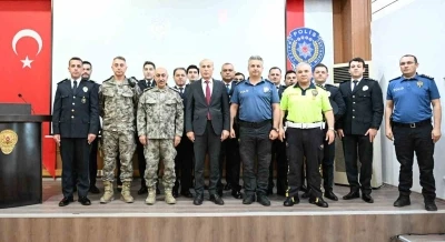 Muğla Emniyetinde r&uuml;tbe terfi t&ouml;reni
