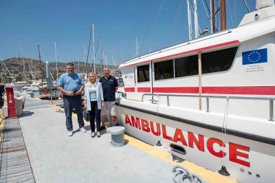 Muğla’nın kadın İl Sağlık Müdürü eksikleri yerinde tespit ediyor
