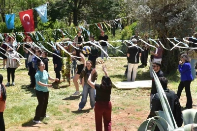 Muğla Sıtkı Ko&ccedil;man &Uuml;niversitesinde hıdırellez coşkusu
