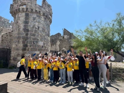 Muğlalı &ouml;ğrenciler tarihe yolculuk yaptı
