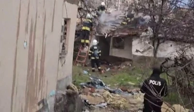 Muhtarı isyan ettiren yangın
