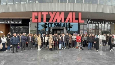 M&uuml;h&uuml;rlenen CityMall AVM i&ccedil;in basın a&ccedil;ıklaması

